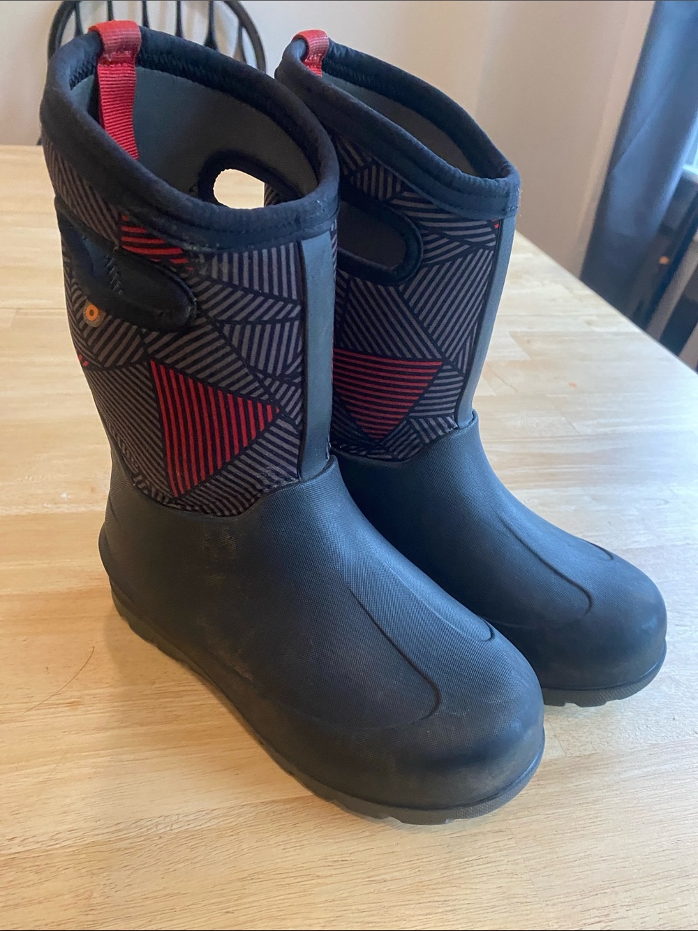 Boys bogs neo classic geometric print